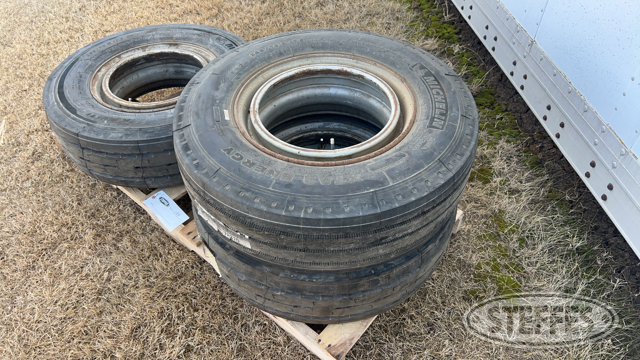 (3) 245/60R17.5 tires